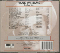 Aperçu: Prodigal Son, Live in Nashville 1949 (CD) Aperçu: Prodigal Son, Live in Nashville 1949 (CD)