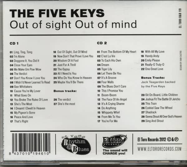 Out Of Sight Out Of Mind (2-CD)