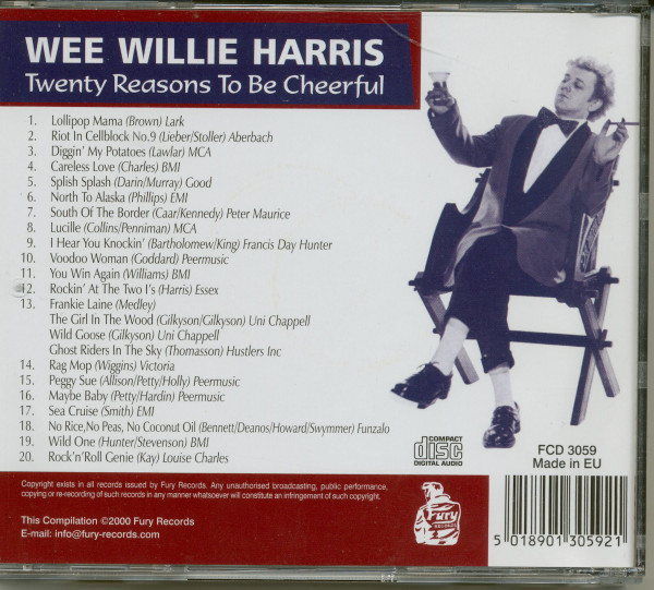 Twenty Reasons To Be Cheerful