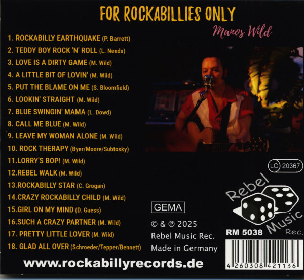 For Rockabillies Only! (CD)