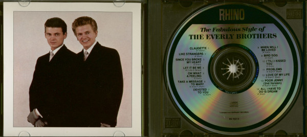 The Fabulous Style Of The Everly Brothers (CD)