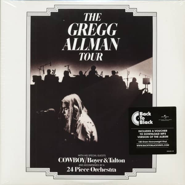 The Gregg Allman Tour (2-LP, 180g Vinyl & Download) The Gregg Allman Tour (2-LP, 180g Vinyl & Download)