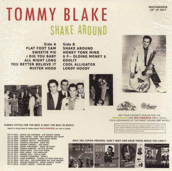 Shake Around (LP, 10inch)