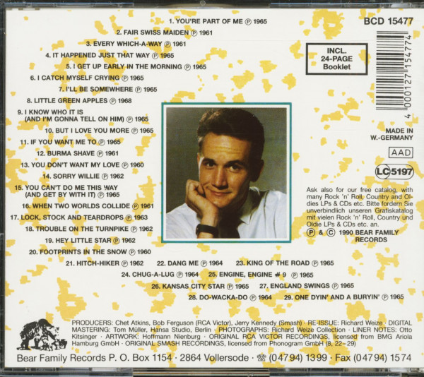 King Of The Road (CD)