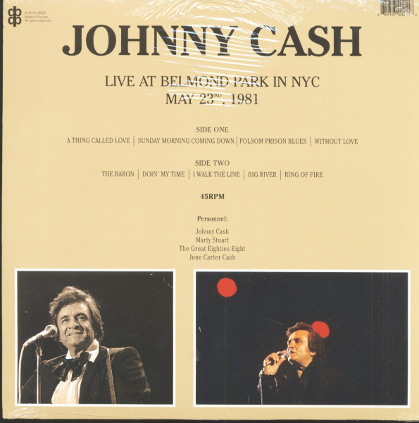 Live At Belmond Park In NYC May 23rd, 1981 (LP, 45rpm)