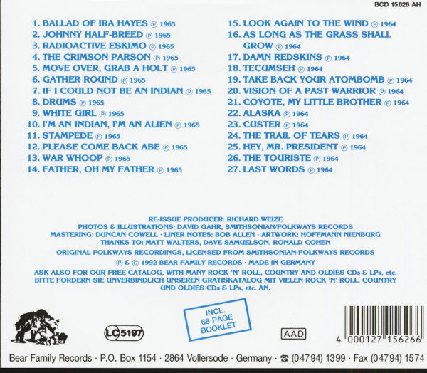 On The Warpath - As Long As The Grass Shall Grow