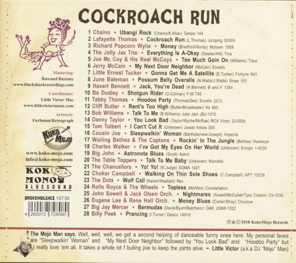 Cockroach Run (CD)