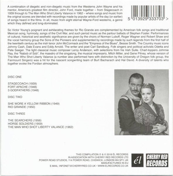 Music From The Westerns Of John Wayne & John Ford (3-CD)