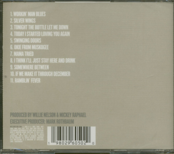 Workin' Man - Willie Sings Merle (CD)