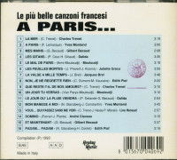 Aperçu: A Paris - Le Più Belle Canzoni Francesi (CD) Aperçu: A Paris - Le Più Belle Canzoni Francesi (CD)