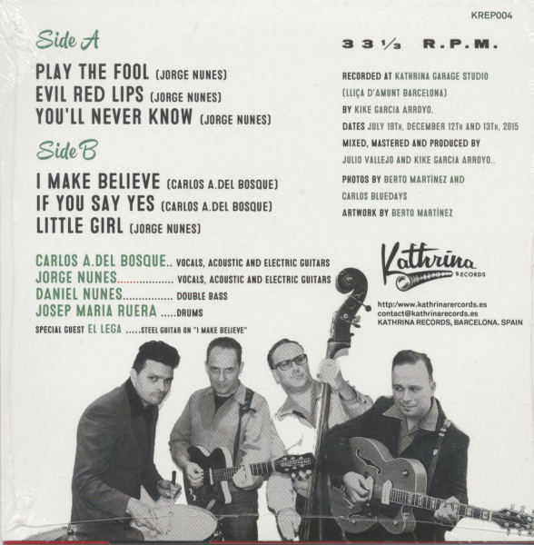 Play The Fool With Uncle Charlie y Los Brioles (7inch, 33rpm, EP)