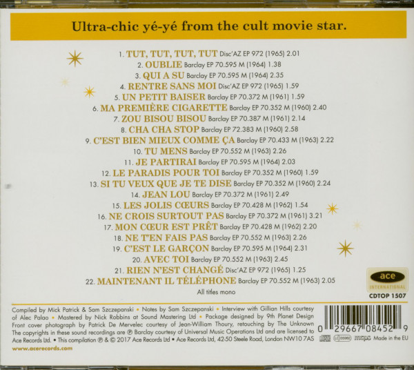 Zou Bisou Bisou - The Ye-Ye Years 1960-1965 (CD)