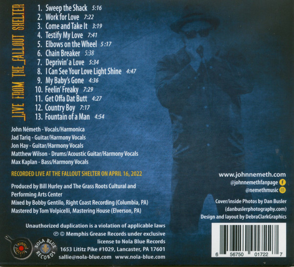 Live From The Fallout Shelter: Celebrating 20 Years (CD)