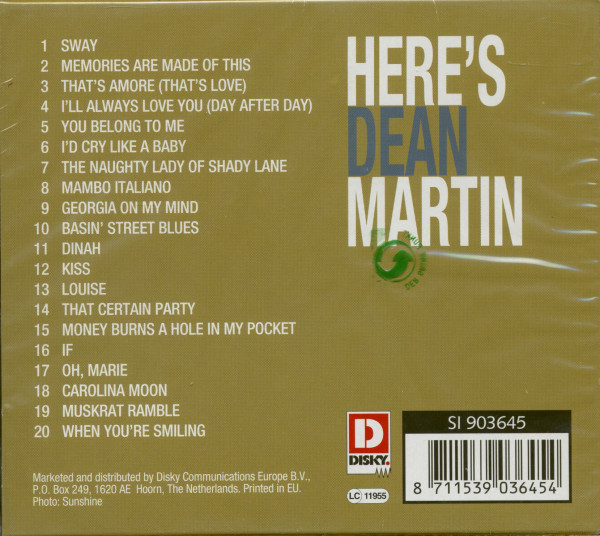 Here's Dean Martin (CD)