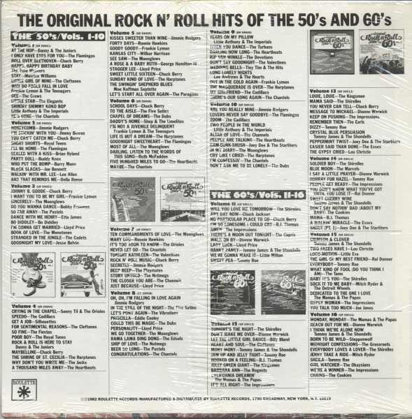 The Original Rock N' Roll Hits Of The 50's Vol.9 (LP)