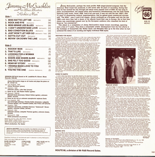 Rockin' Man (LP)
