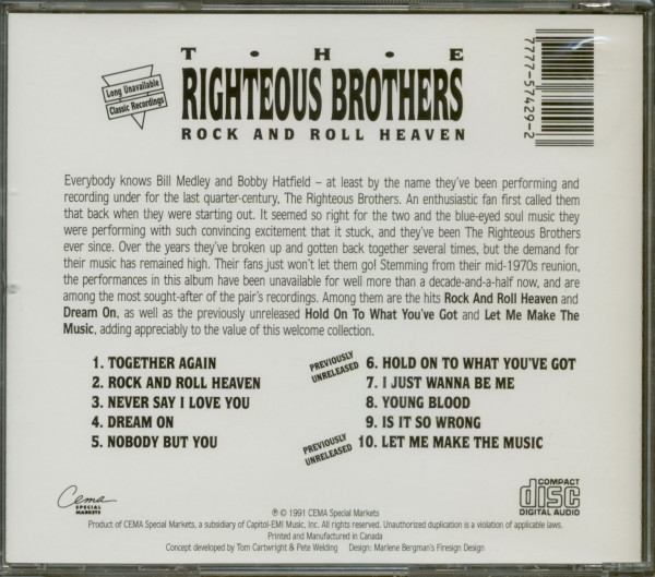 Rock And Roll Heaven (CD)