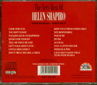 Aperçu: The Very Best Of Helen Shapiro (CD) Aperçu: The Very Best Of Helen Shapiro (CD)