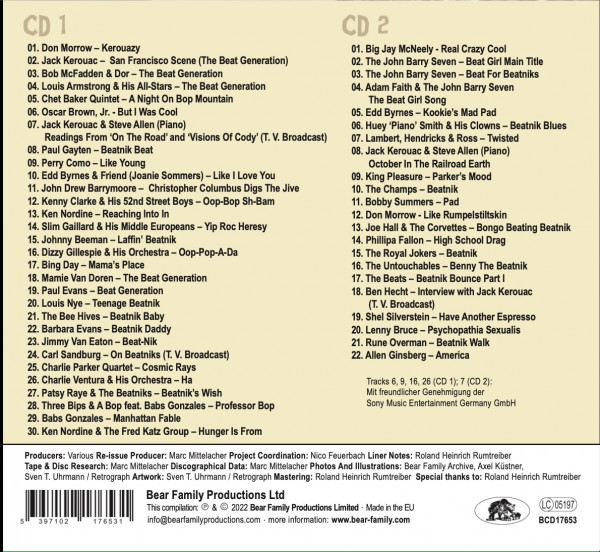 Jack Kerouac - 100 Years Of Beatitude (2-CD)