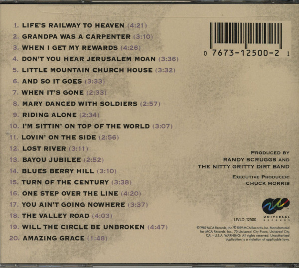 Will The Circle Be Unbroken, Vol.2 (CD)
