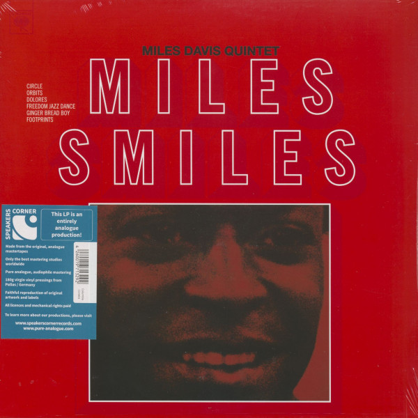 Miles Smiles (LP 180g Vinyl) Miles Smiles (LP 180g Vinyl)