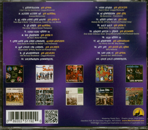 Mejor De Los Nuggetz - '60s Garage And Psych (CD)