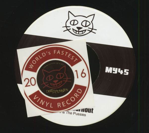 Sideburn Burnout - Shag The Law (7inch, 45rpm, PS, BC)