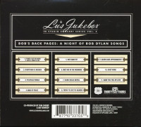 Aperçu: Lu's Jukebox Vol. 3 - Bob's Back Pages - A Night Of Bob Dylan Songs (CD) Aperçu: Lu's Jukebox Vol. 3 - Bob's Back Pages - A Night Of Bob Dylan Songs (CD)