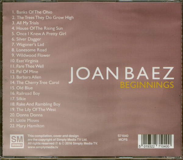 Beginnings (CD)