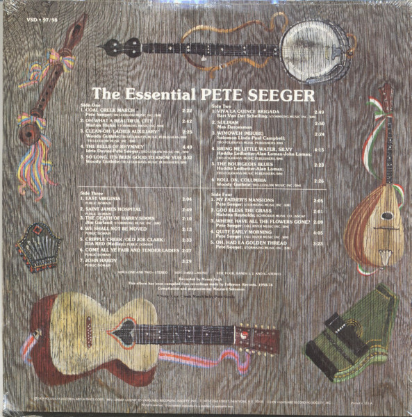 The Essential Pete Seeger (2-LP)