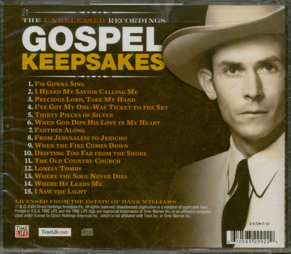 Gospel Keepsake - The Unreleased Recordings (CD)