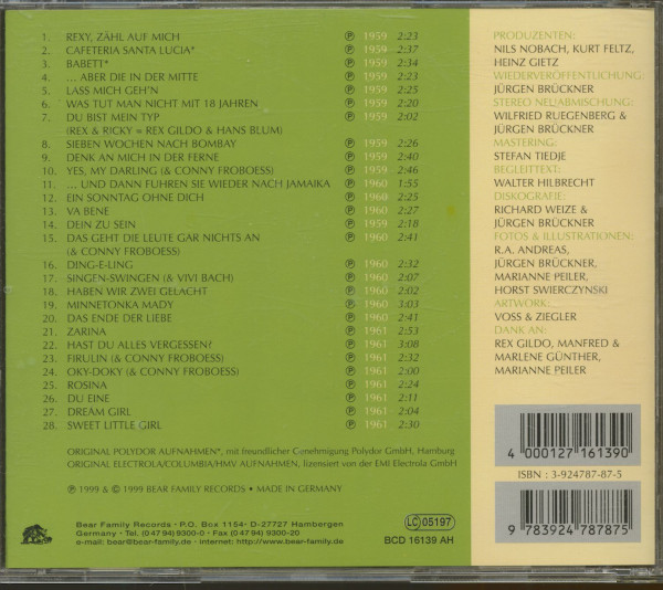 Denk an mich in der Ferne (CD)