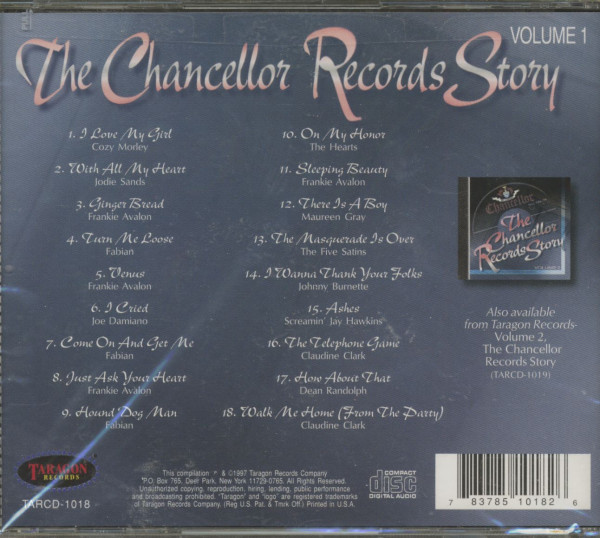 The Chancellor Records Story, Vol.1 (CD)