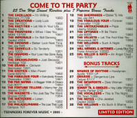 Aperçu: Come To The Party - Doo Wop & Popcorn Rarities (CD) Aperçu: Come To The Party - Doo Wop & Popcorn Rarities (CD)