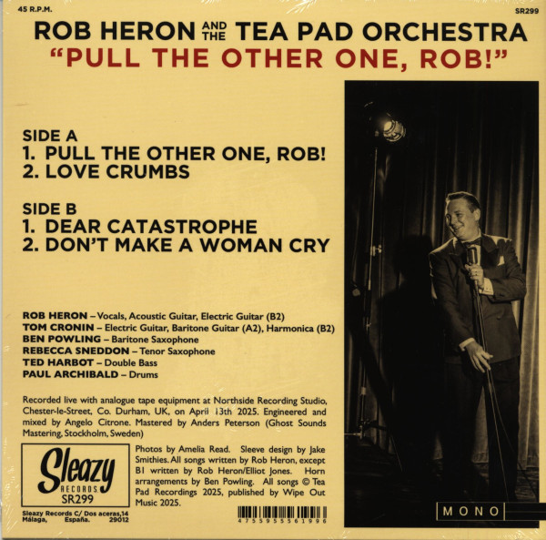 Pull The Other One, Rob! (45rpm, 7inch, mono)