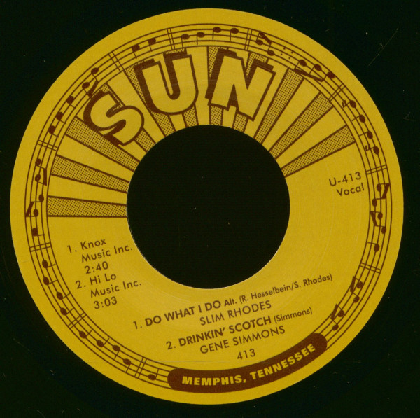 Sun Records Rarities Vol.2 (7inch, EP, 45rpm) Sun Records Rarities Vol.2 (7inch, EP, 45rpm)