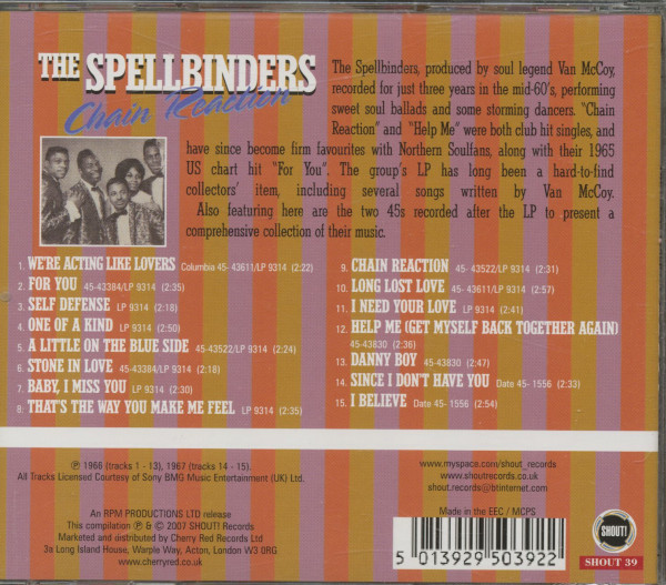 Chain Reaction - 60s Soul Stompers (CD)
