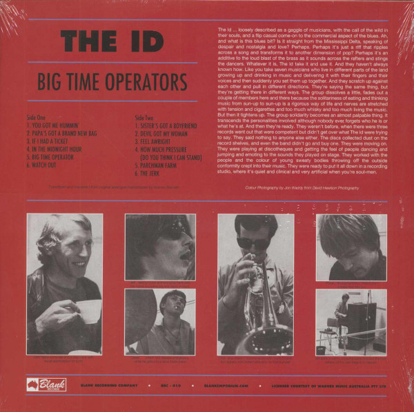 Big Time Operators (LP, 180g Vinly)