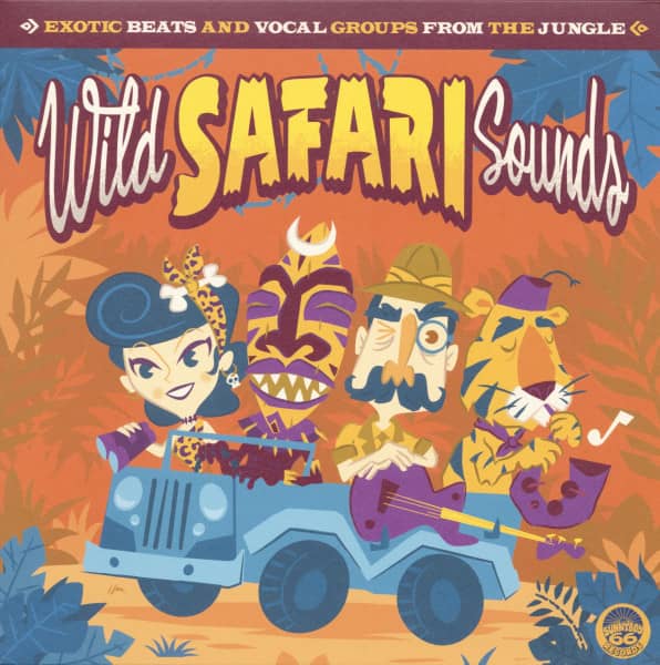 Wild Safari Sounds - Exotic Beats And Vocal Groups From The Jungle (LP, colored Vinyl) Wild Safari Sounds - Exotic Beats And Vocal Groups From The Jungle (LP, colored Vinyl)