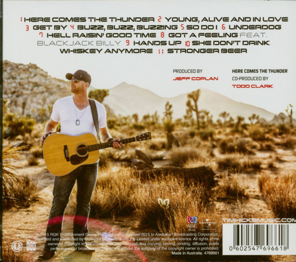 Tim Hicks (CD Album)
