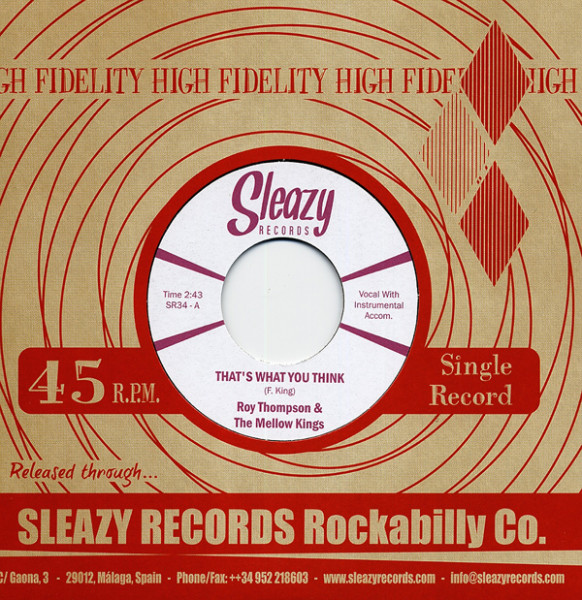That's What You Think b-w Stung Over You 7inch, 45rpm, PS That's What You Think b-w Stung Over You 7inch, 45rpm, PS
