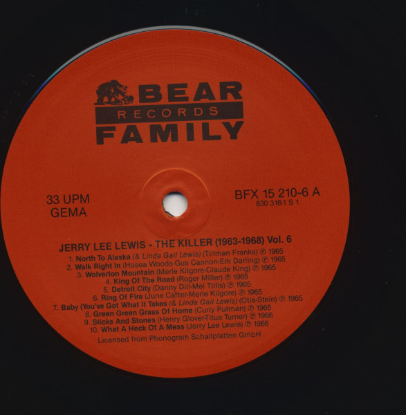 The Killer 1963-1968 (10-LP)