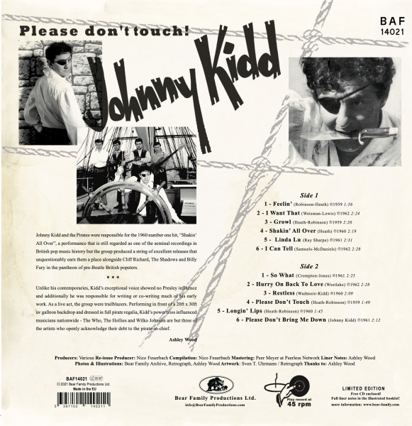 Please Don't Touch! (LP & CD, 10inch, 45rpm)