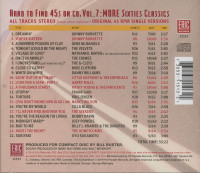 Aperçu: Vol. 7 - More Sixties Classics (CD) Aperçu: Vol. 7 - More Sixties Classics (CD)