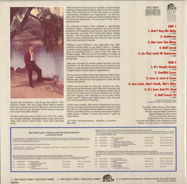 Don't Bug Me Baby (LP)