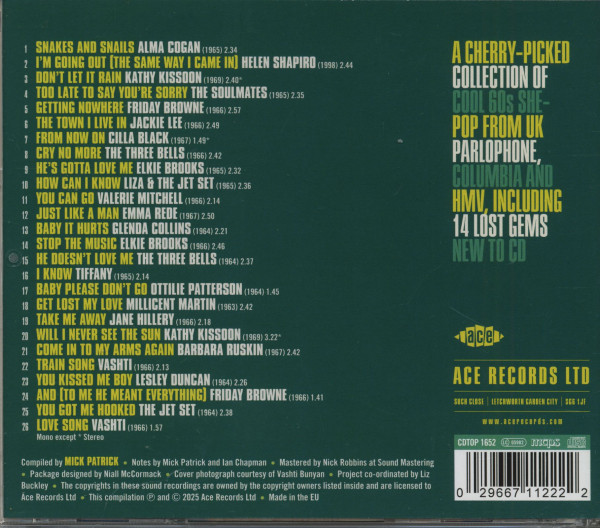 You Got Me Hooked! More Marylebone Beat Girls (CD)