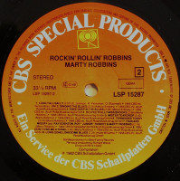 Aperçu: Rock'n Roll'n Robbins - Marty Robbins Sings (LP) Aperçu: Rock'n Roll'n Robbins - Marty Robbins Sings (LP)