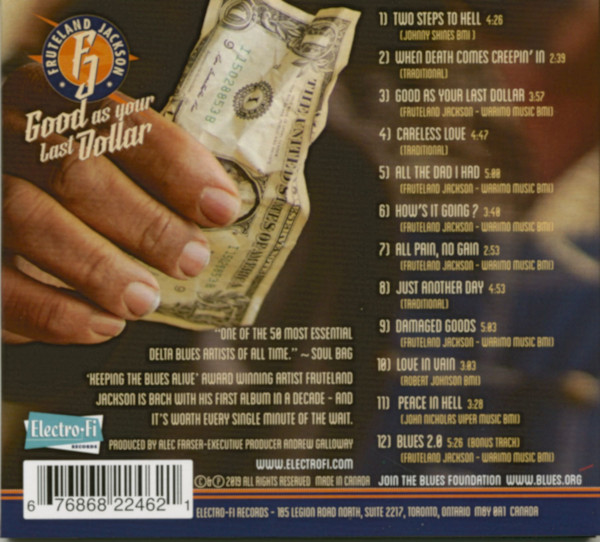 Good As Your Last Dollar (CD)