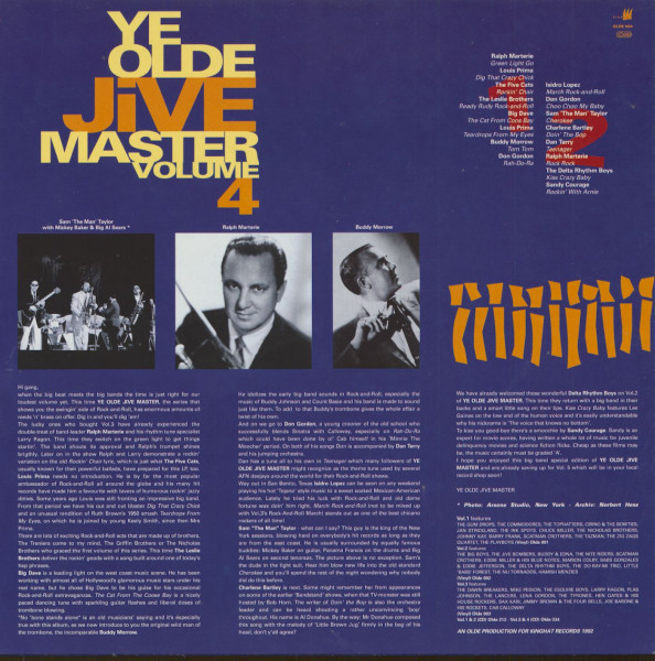 Ye Olde Jive Master, Vol.4 (LP)
