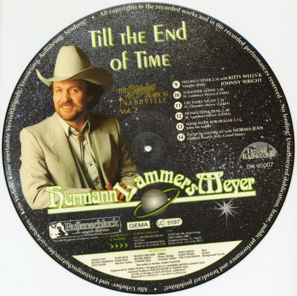 Till The End Of Time - The Starday Nashville Session Vol.2 (LP, Picture Disc, Ltd.)